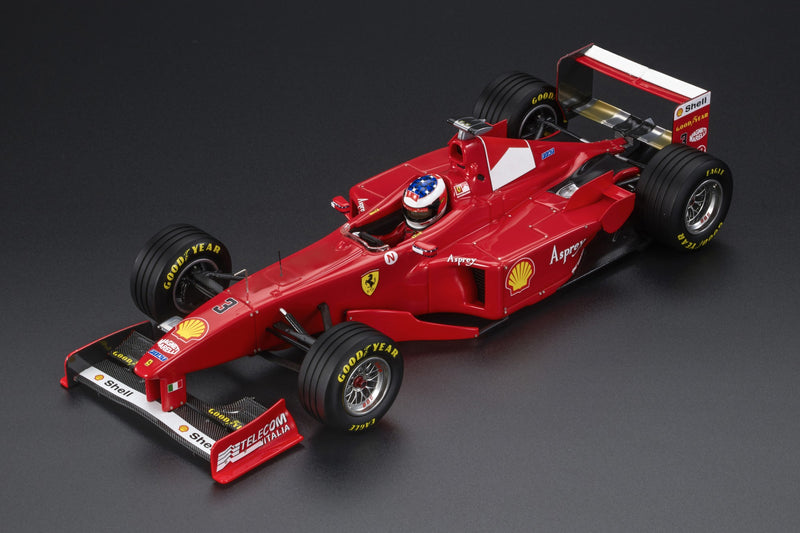 ギャラリービューアに画像をロードする, 【予約】12月以降発売予定FERRARIフェラーリ F1 F300 N 3 MONZA ITALY GP 1998 MICHAEL SCHUMACHER フィギュア付き /GP Replicas 1/18 ミニカー
