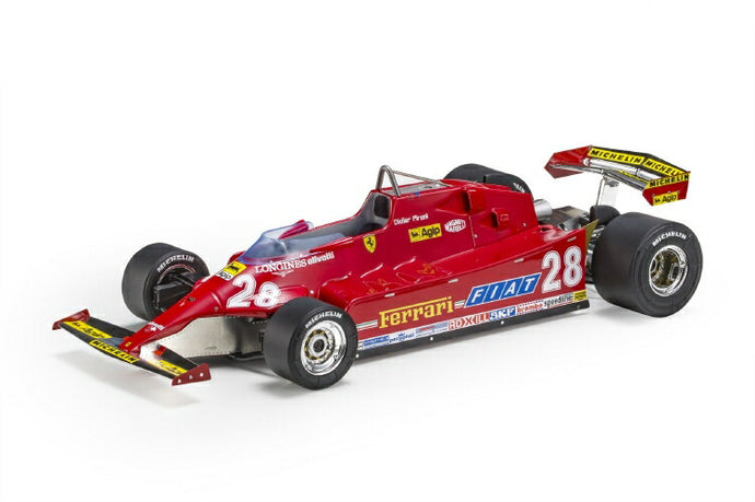 【予約】2021年4月-6月以降発売予定Ferrari 126 CX Pironi /GP Replicas 1/18 ミニカー