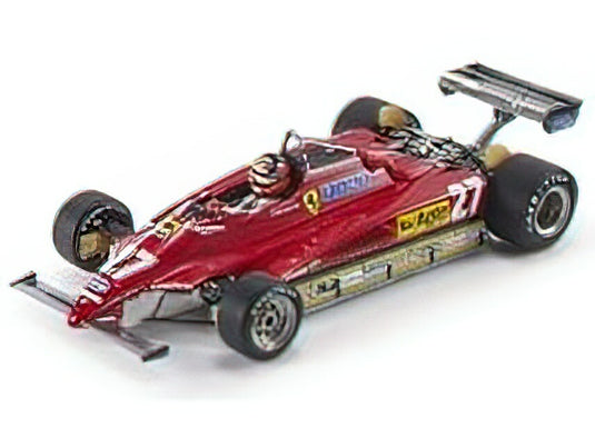 【予約】2024年発売予定FERRARIフェラーリ F1 126C2 N 27 BELGIUM ZOLDER GP BELGIUM フィギュア付き 1982 GILLES VILLENEUVEヴィルヌーヴ /GP Replicas 1/18 ミニカー