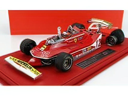 FERRARIフェラーリ F1 312 T4 N 12 ZANDWOORT GP HOLLAND LAP 49th フィギュア付き 1979 GILLES VILLENEUVEヴィルヌーヴ/GP Replicas 1/18 ミニカー
