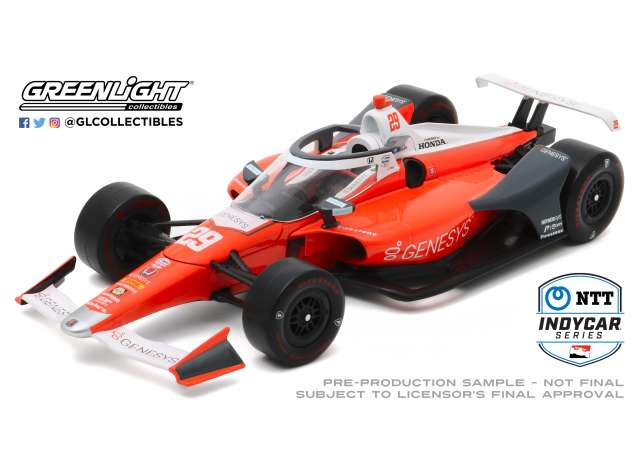【予約】8月以降発売予定2020 #29 James Hinchcliffe/Andretti Autosport, Genesys NTT IndyCar Series /Greenlight 1/18 ミニカー