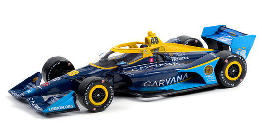 #48 Jimmie Johnson - 2021 NTT IndyCar Series - Chip Ganassi Racing, Carvana /Greenlight 1/18 ミニカー