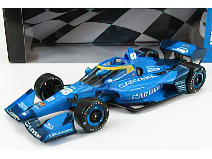 CHEVROLET - TEAM CARVANA CHIP GANASSI RACING N 48 INDIANAPOLIS INDY 500 INDYCAR SERIES 2021 J.JOHNSON - BLUE BLACK /Greenlight 1/18 ミニカー