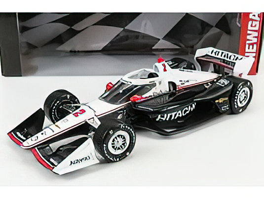 CHEVROLET - TEAM PENSKE HITACHI N 2 INDIANAPOLIS INDY 500 INDYCAR SERIES 2022 J.NEWGARDEN - BLACK WHITE /Greenlight 1/18 ミニカー