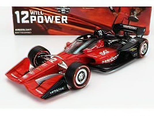CHEVROLET - TEAM PENSKE N 12 INDIANAPOLIS INDY 500 INDYCAR SERIES CHAMPION 2022 WILL POWER - RED BLACK /Greenlight 1/18 ミニカー