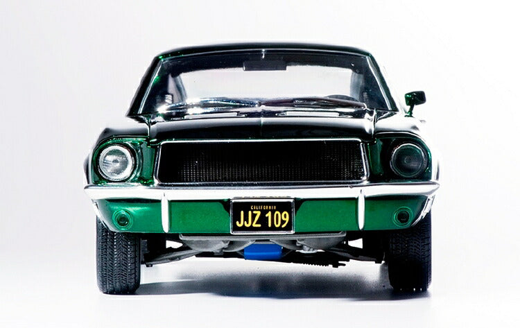 ギャラリービューアに画像をロードする, 1968 Ford Mustang GT Fastback, Green Chrome Edition 映画ブリット Bullitt (1968)  /Greenlight 1/18 ミニカー
