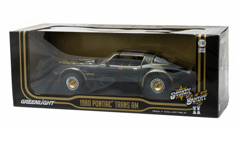 ギャラリービューアに画像をロードする, PONTIAC - FIREBIRD TRANS-AM COUPE 1980 - SMOKEY AND THE BANDIT II /Greenlight 1/18 ミニカー
