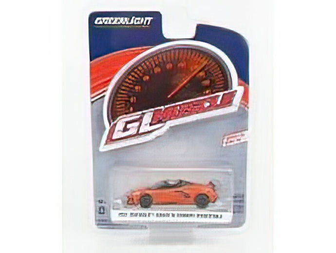 CHEVROLETシボレー CORVETTE STINGRAY SPIDER 2021 - ORANGE /Greenlight 1/64 ミニカー