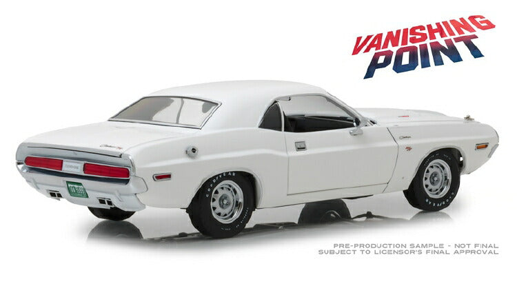 ギャラリービューアに画像をロードする, 1970 Dodge Challenger R/T - Vanishing Point (1971)映画バニシング・ポイント /Greenlight  1/18 ミニカー
