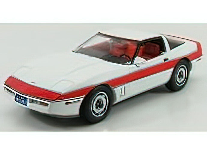 CHEVROLETシボレー - CORVETTE C4 THE A-TEAM 1984 - WHITE RED /Greenlight 1/18 ミニカー