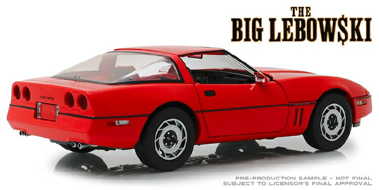 Little Larry Sellers' 1985 Chevrolet Corvette C4 映画 ビッグ・リボウスキ (1998) /Greenlight  1/18 ミニカー