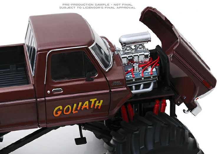 ギャラリービューアに画像をロードする, 【予約】2020年2月以降発売予定Goliath - 1979 Ford F-250 Monster Truck with 66&quot; Tires /Greenlight  1/18 ミニカー
