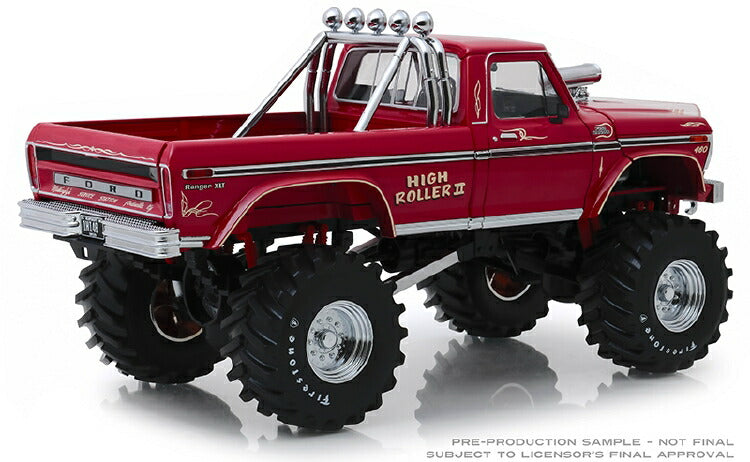 ギャラリービューアに画像をロードする, 【予約】2020年2月以降発売予定High Roller II - 1979 Ford F-250 Monster Truck with 48&quot; Tiresモンスタートラック /Greenlight  1/18 ミニカー
