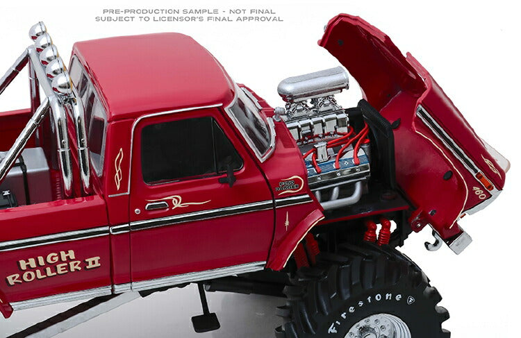 ギャラリービューアに画像をロードする, 【予約】2020年2月以降発売予定High Roller II - 1979 Ford F-250 Monster Truck with 48&quot; Tiresモンスタートラック /Greenlight  1/18 ミニカー
