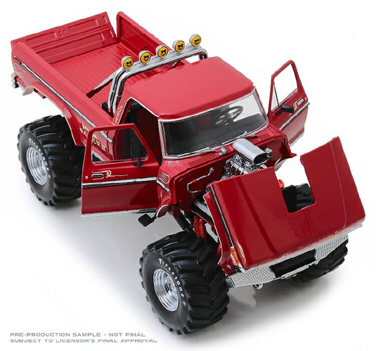 【予約】2020年2月以降発売予定High Roller II - 1979 Ford F-250 Monster Truck with 48" Tiresモンスタートラック /Greenlight  1/18 ミニカー