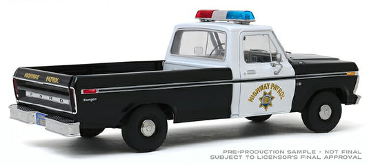 【予約】2020年2月以降発売予定California Highway Patrol - 1975 Ford F-100 /Greenlight  1/18 ミニカー