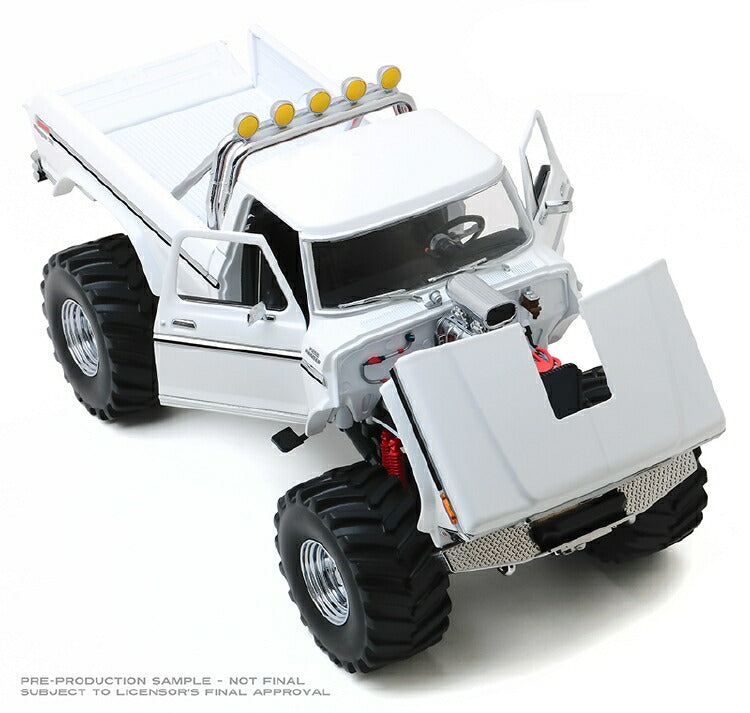 ギャラリービューアに画像をロードする, 【予約】2020年4月以降発売予定1979 Ford F-250 Monster Truck in White with 48&quot; Tiresモンスタートラック /Greenlight  1/18 ミニカー
