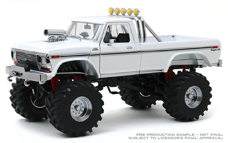 ギャラリービューアに画像をロードする, 【予約】2020年4月以降発売予定1979 Ford F-250 Monster Truck in White with 48&quot; Tiresモンスタートラック /Greenlight  1/18 ミニカー
