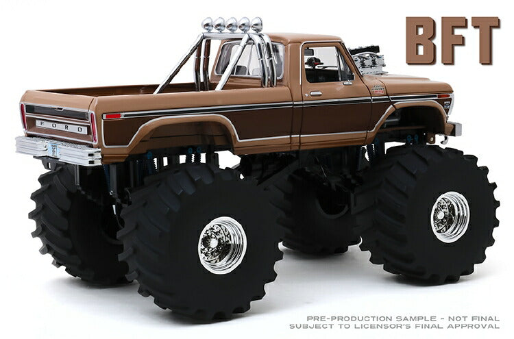 ギャラリービューアに画像をロードする, 【予約】2020年4月以降発売予定BFT - 1978 Ford F-350 Monster Truck with 66&quot; Tiresモンスタートラック /Greenlight  1/18 ミニカー
