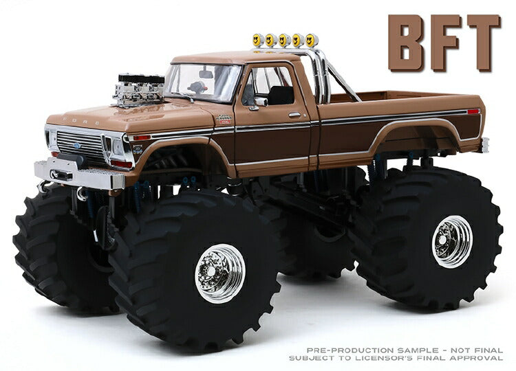 ギャラリービューアに画像をロードする, 【予約】2020年4月以降発売予定BFT - 1978 Ford F-350 Monster Truck with 66&quot; Tiresモンスタートラック /Greenlight  1/18 ミニカー
