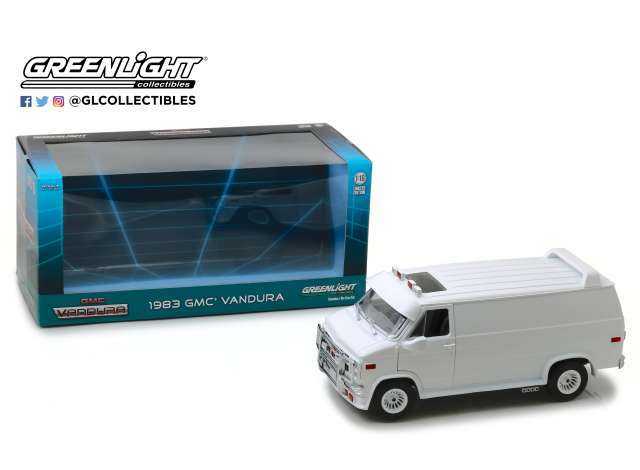 【予約】2020年3月以降発売予定1983 GMC Vandura Custom, silver metallic /Greenlight  1/18 ミニカー