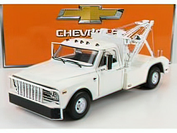 CHEVROLETシボレー - C-30 PICK-UP CARRO ATTREZZI - WRECKER ROAD SERVICE 1968 - WHITE /Greenlight 1/18 ミニカー