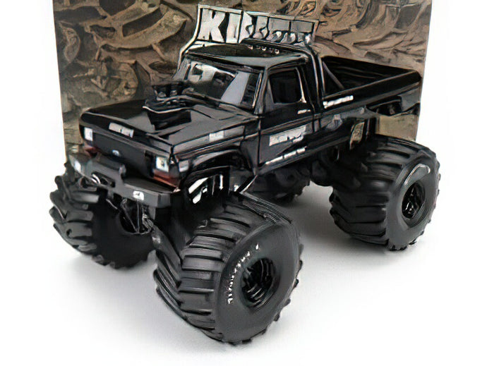 Bigfoot #1 1974 Ford F 250 モンスタートラック 66インチタイヤ ブラックバンディット ミニカー / GREENLIGHT 1/18