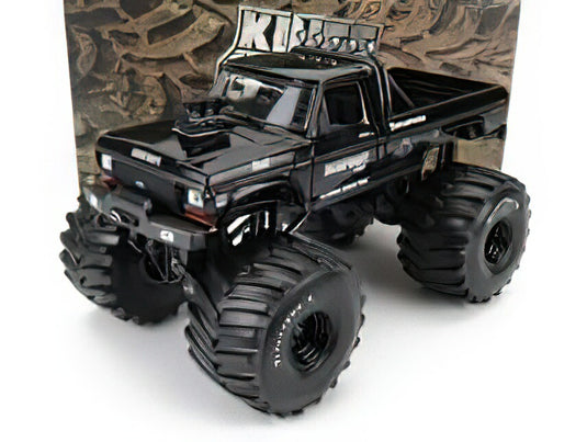 Bigfoot #1 1974 Ford F 250 モンスタートラック 66インチタイヤ ブラックバンディット ミニカー / GREENLIGHT 1/18