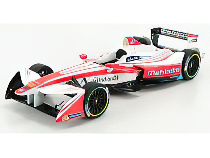 MAHINDRA - FORMULA-E M3 ELECTRO TEAM MAHINDRA RACING N 23 SEASON 2016-2017 N.HEIDFELD - WHITE RED /Greenlight 1/18 ミニカー