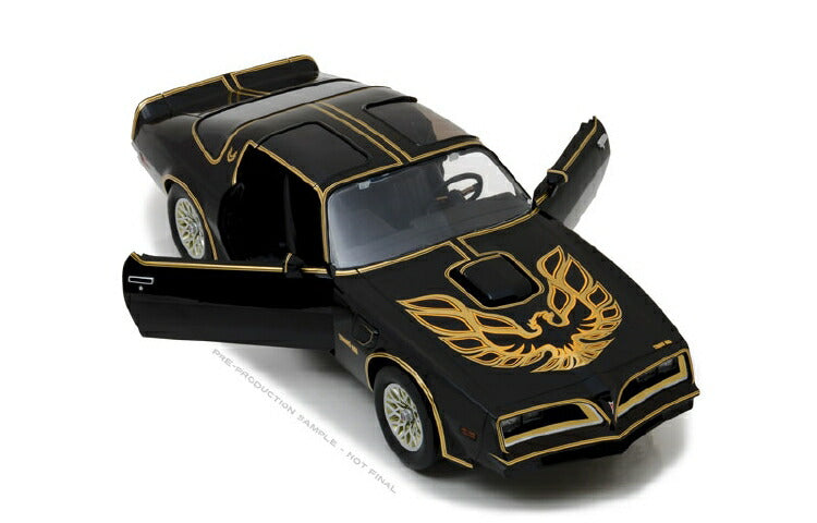 ギャラリービューアに画像をロードする, 1977 Pontiac Firebird Trans Am  Smokey and the Banditトランザム7000(1977) /Greenlight  1/18 ミニカー
