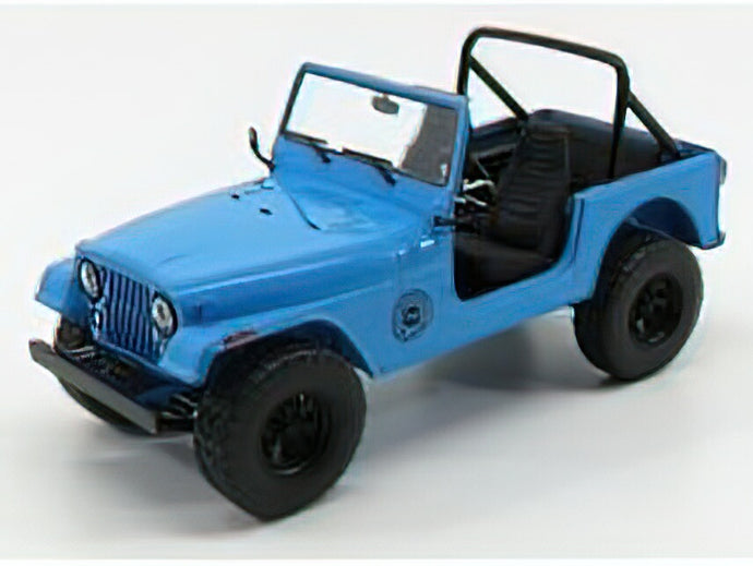 JEEP - CJ-7 DHARMA OPEN 1982 - LOST 2004 - 2010 - LIGHT BLUE /Greenlight 1/18 ミニカー