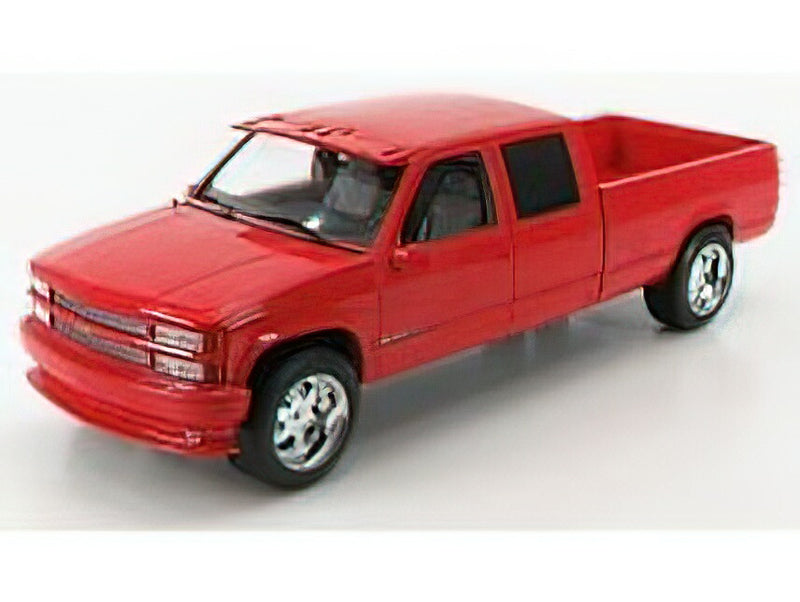 CHEVROLETシボレー SILVERADO 3500 DOUBLE CABINE CUSTOM 1997 - RED /Greenlight 1/18 ミニカー