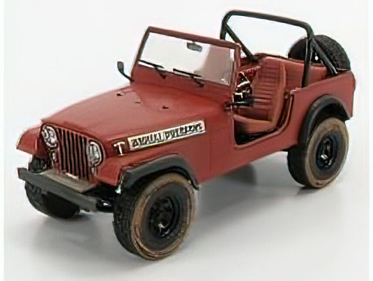 JEEP - CJ-7 OPEN ANIMAL PRESERVE 1995 THE A-TEAM - RED /Greenlight 1/18 ミニカー