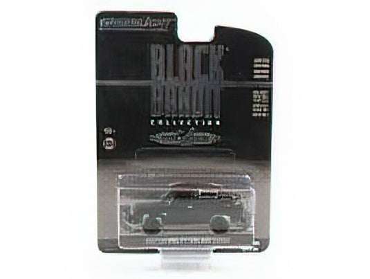CHEVROLETシボレー K20 PICK-UP SCOTTSDALE 1982 - BLACK BANDIT - BLACK /Greenlight 1/64 ミニカー