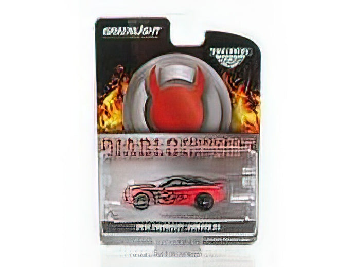 CHEVROLETシボレー CAMARO SS DIABLO GASOLINE 2016 - RED BLACK /Greenlight 1/64 ミニカー