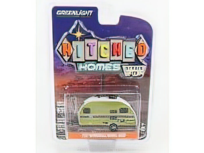 TRAILER - WINNEBAGO WINNIE DROP ROULOTTE 2017 - GREEN /Greenlight 1/64 ミニカー