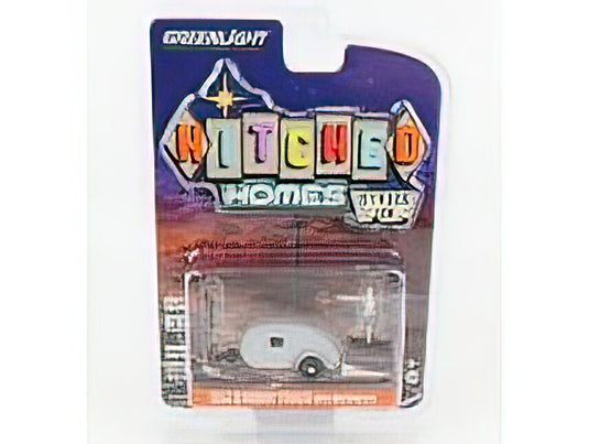 TRAILER - TEARDROP TRAILER ROULOTTE 1972 - GREY /Greenlight 1/64 ミニカー