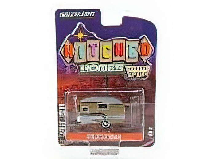 TRAILER - CATOLAC DEVILLE TRAVEL ROULOTTE 1958 - BROWN SILVER /Greenlight 1/64 ミニカー