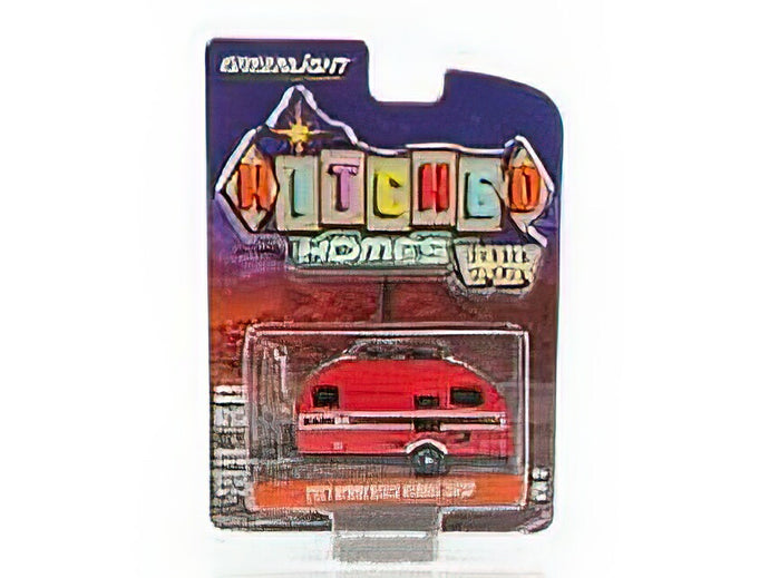 TRAILER - WINNEBAGO WINNIE DROP ROULOTTE 2017 - RED WHITE /Greenlight 1/64 ミニカー