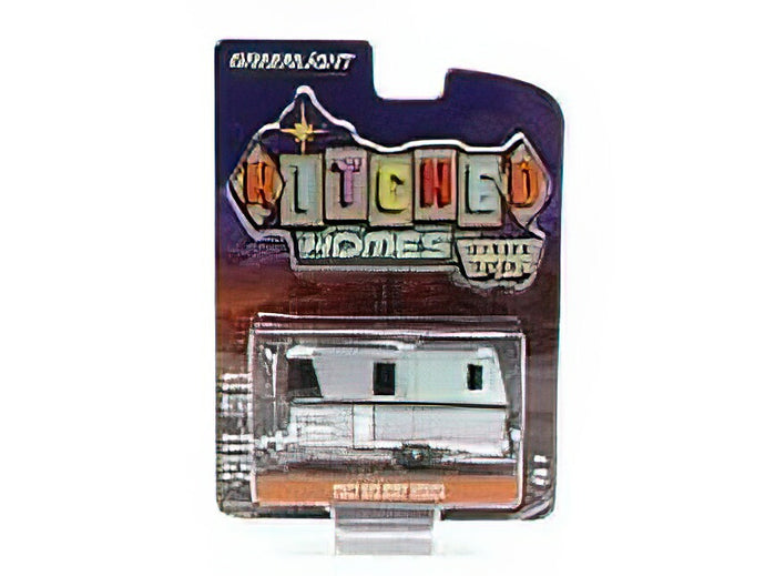 TRAILER - HOLIDAY HOUSE ROULOTTE 1962 - SILVER GREEN /Greenlight 1/64 ミニカー