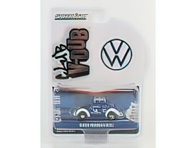 VOLKSWAGEN - BEETLE MAGGIOLINO MICHELIN 1951 - BLUE WHITE /Greenlight 1/64 ミニカー
