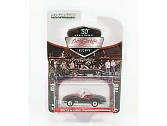 CHEVROLETシボレー CORVETTE SPIDER 1967 - BLACK RED /Greenlight 1/64 ミニカー