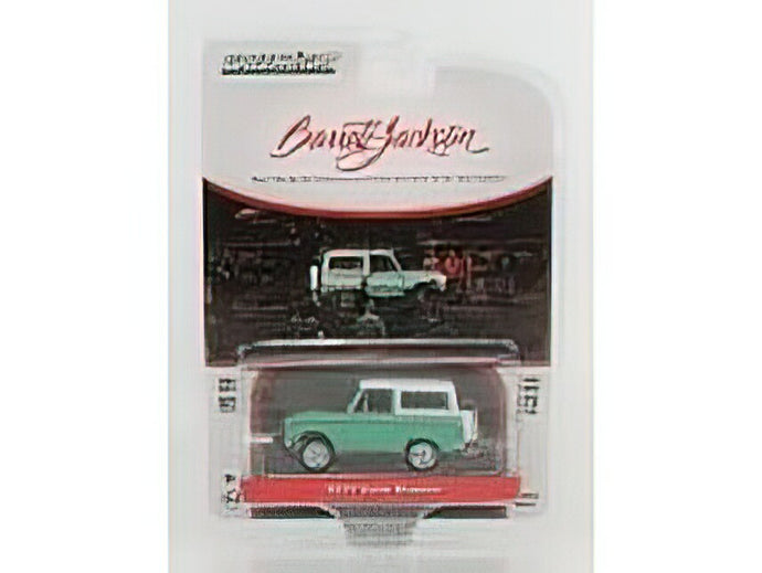 FORD USA - BRONCO 1977 - LOT 1001.1 BARRET JACKSON - GREEN WHITE /Greenlight 1/64 ミニカー