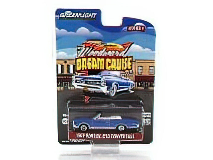 PONTIAC - GTO CABRIOLET OPEN 1967 - BLUE MET /Greenlight 1/64 ミニカー
