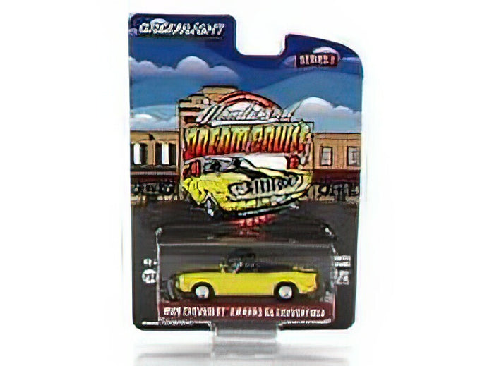 CHEVROLETシボレー CAMARO SS CABRIOLET 1969 - YELLOW BLACK /Greenlight 1/64 ミニカー