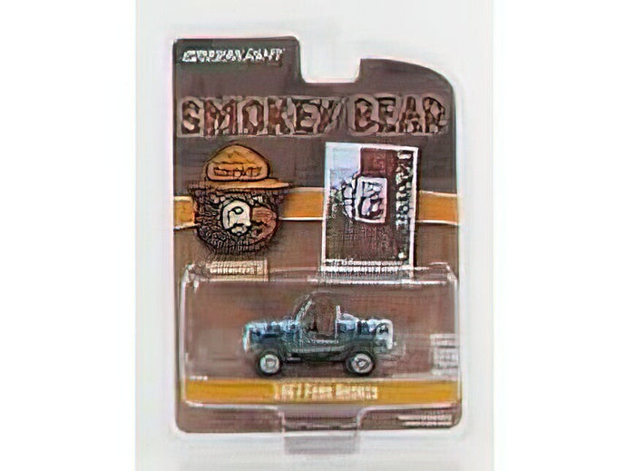 FORD USA - BRONCO 1967 - SMOKEY BEAR - LIGHT BLUE GREEN /Greenlight 1/64 ミニカー