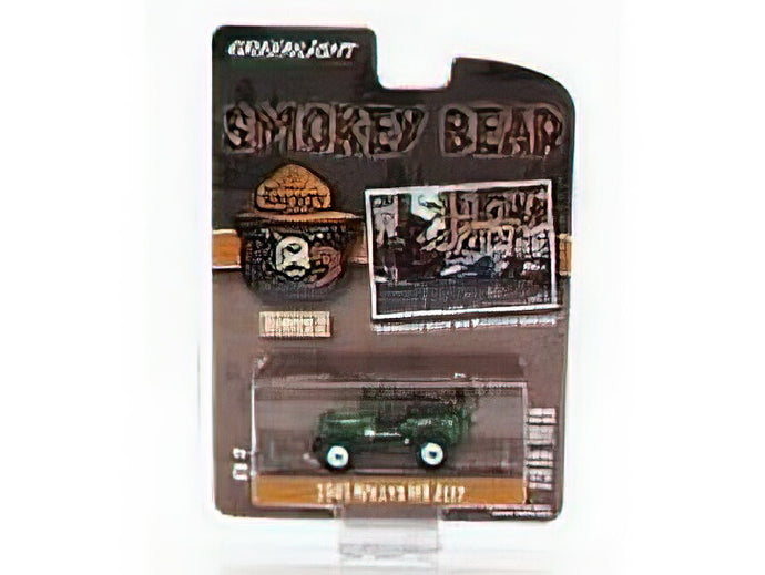 JEEP - WILLYS MB OPEN 1945 - SMOKEY BEAR - GREEN /Greenlight 1/64 ミニカー