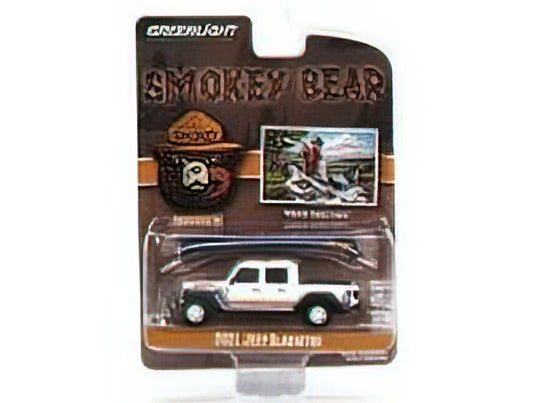 JEEP - GLADIATOR PICK-UP 2021 - SMOKEY BEAR - WHITE /Greenlight 1/64 ミニカー