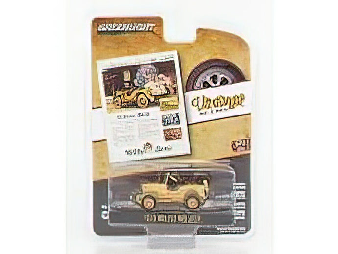 JEEP - WILLYS MB 1945 - MILITARY SAND /Greenlight 1/64 ミニカー