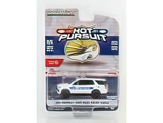 CHEVROLETシボレー TAHOE METRO POLICE 2021 - WHITE /Greenlight 1/64 ミニカー